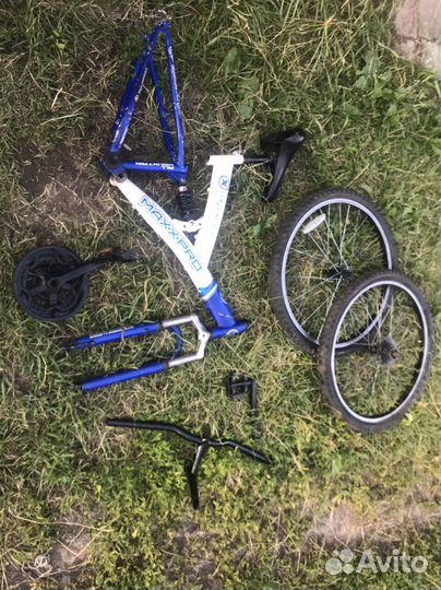 Велосипед на запчасти