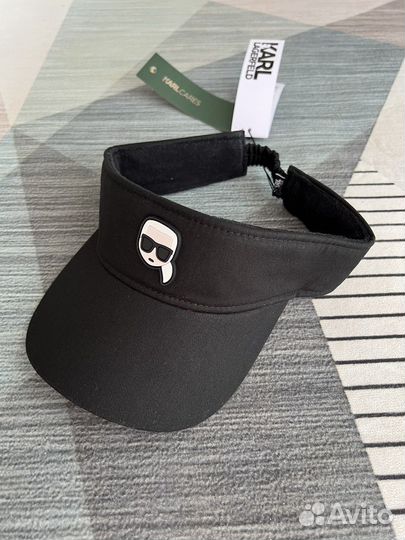 Козырек Lagerfeld новый черный