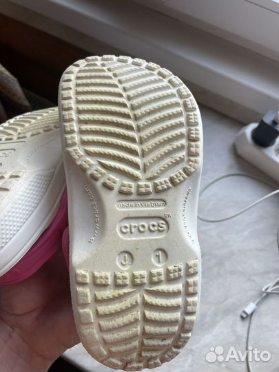 Crocs на девочку размеи j1