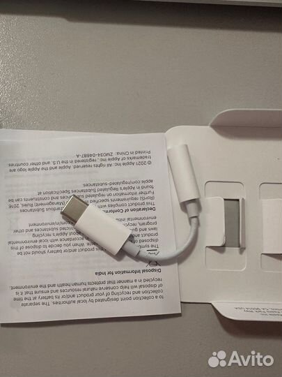 Переходник USB-C на 3.5