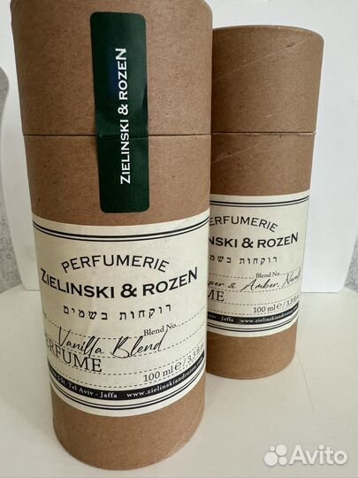 Парфюм Zielinski rozen ваниль, перец 100мл