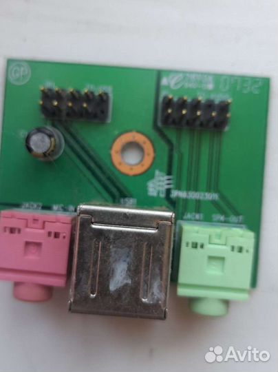 Порты USB и jack