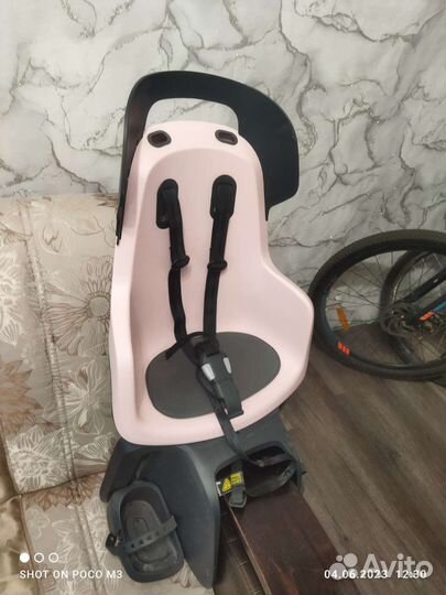 Детское велокресло на багажник