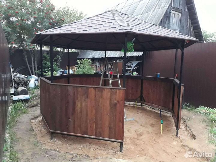 Беседка для дачи