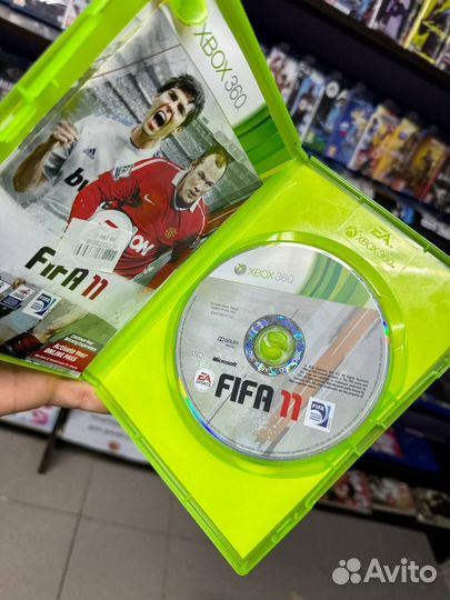 Fifa 11 xbox360 с мануалом в отличном состоянии