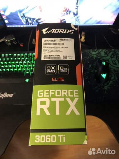 Nvidia geforce rtx 3060 ti Aorus Elite