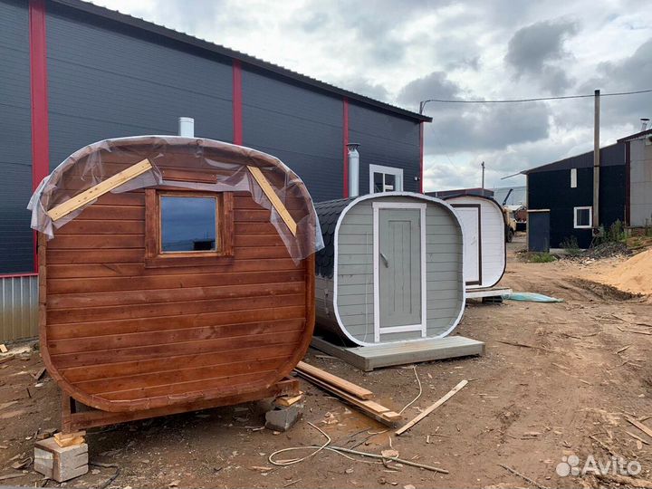 Бани-бочки с доставкой