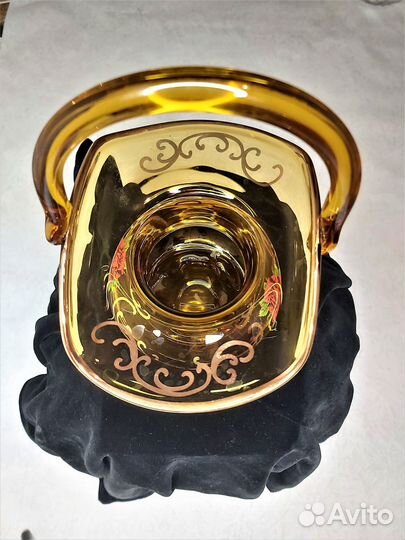 Ваза цветное стекло