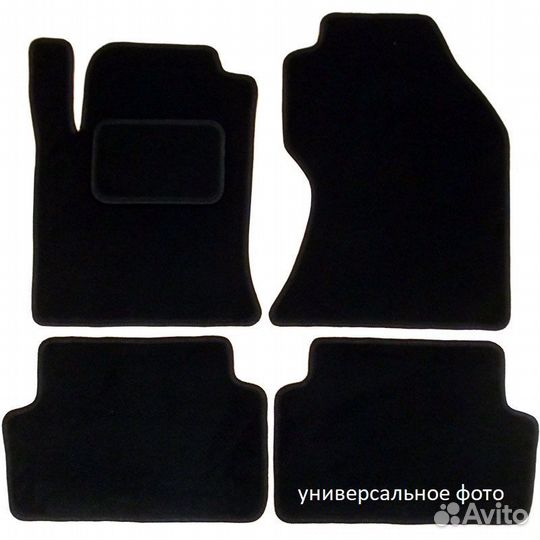 Текстильные коврики Ford Fiesta (JA8) (2008)