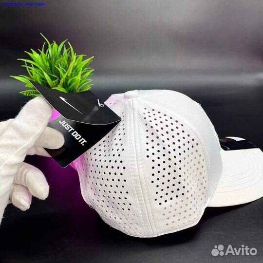 Белая бейсболка Nike (Арт.66070)