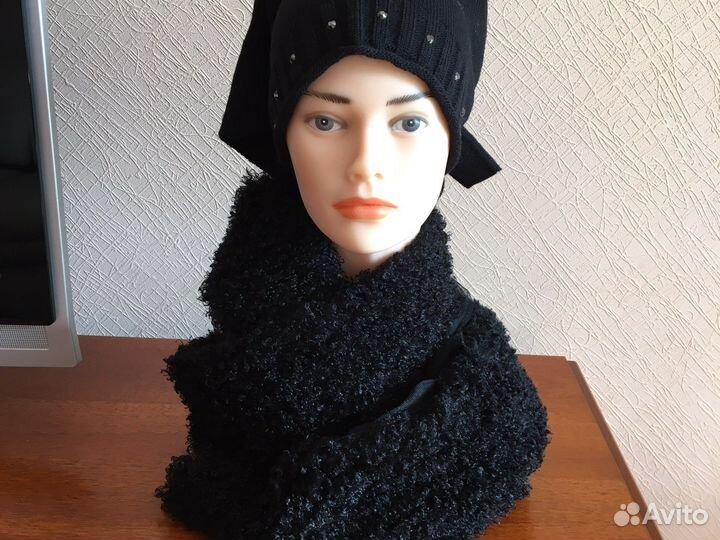 Шапка(бандана- платок), шарф