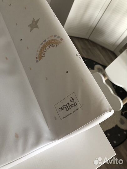 Пеленальный матрас ceba baby с жесткой основой