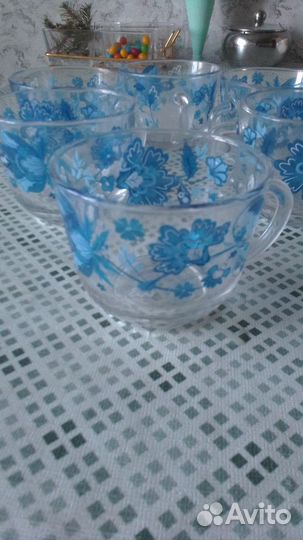 Набор кружек Гжель 6 штук