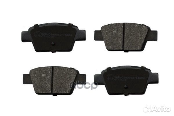 Колодки тормозные дисковые 71741 asam-SA