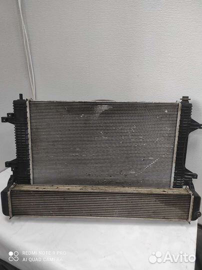 Радиатор охлаждения основной на chery tiggo 7 pro