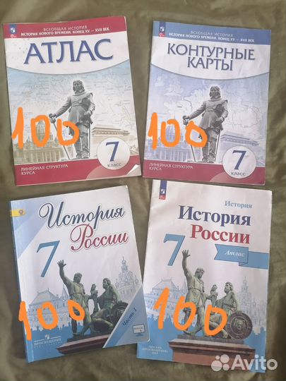 Учебники 7 класс