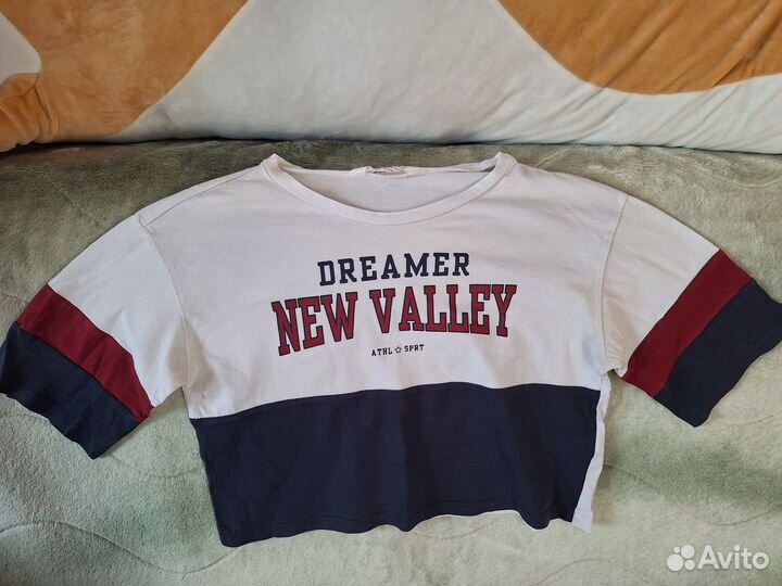 Футболка укороченная H&M для девочки