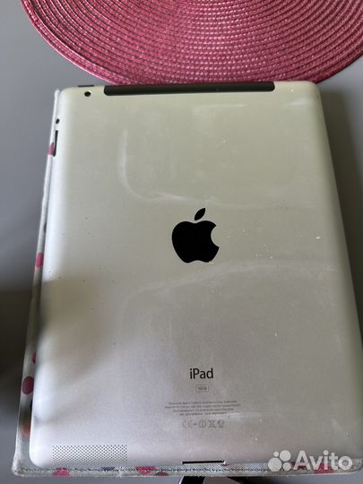 iPad model a1396