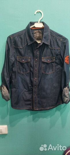 Джинсовая рубашка