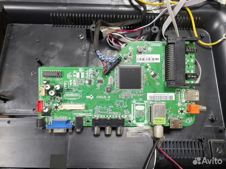 Телевизор Doffler 22CF14-T2 (Разбор)(По запчастям)