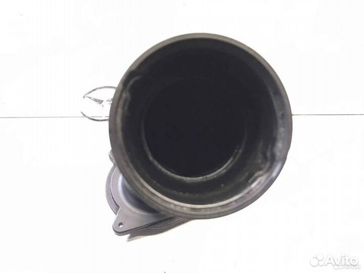 Патрубок интеркуллера на Mercedes w221 ом 642