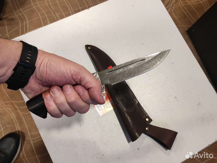 Нож Хищник ст.Дамаск