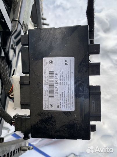 Блок управления водительского сидения W204