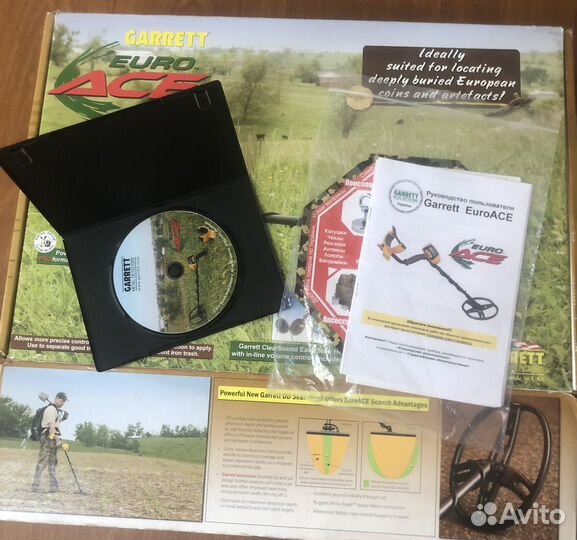 Металлоискатель garrett ACE 350 euro