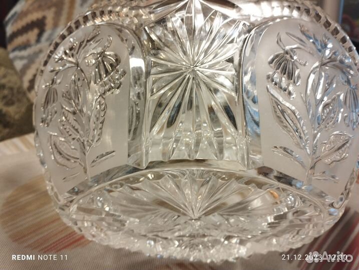 Хрустальная посуда СССР