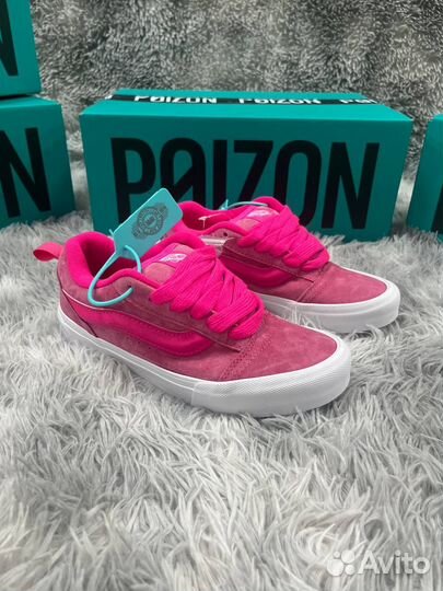 Розовые Vans Knu Skool Оригинал Poizon