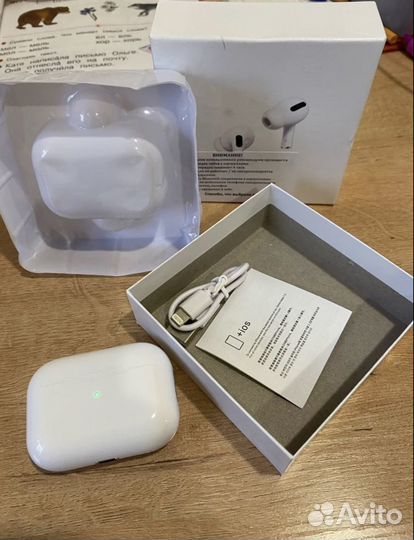 Беспроводные наушники apple airpods pro