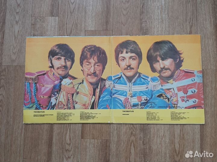 Виниловая пластинка the Beatles Револьвер