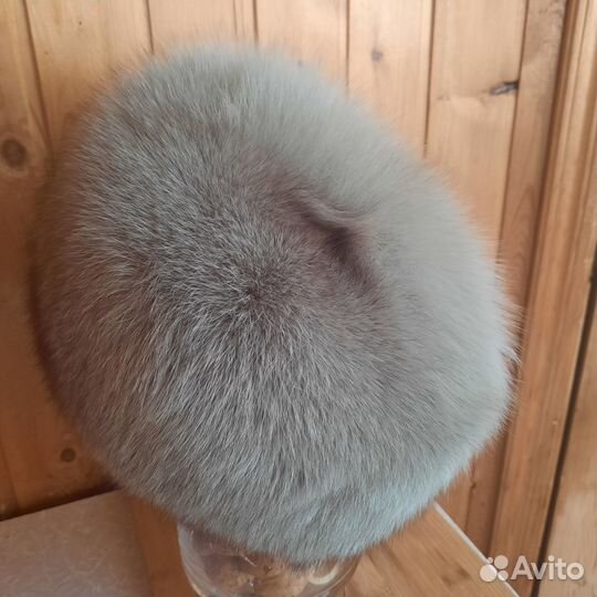 Шапка-кубанка меховая натуральная лиса