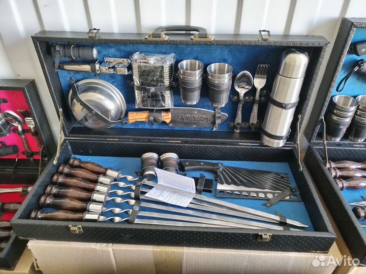 Шашлычный набор подарочный набор шампуров