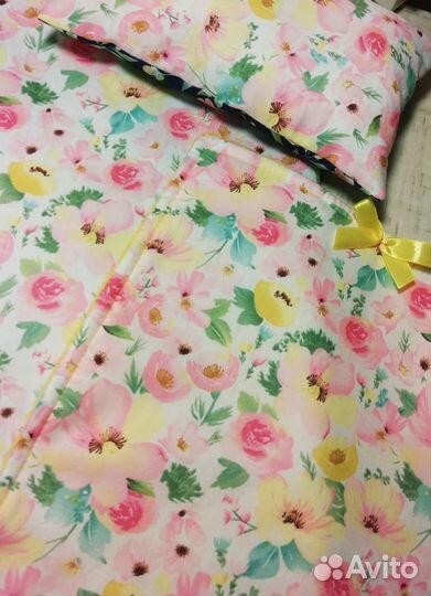 Постельное белье в кукольную кроватку