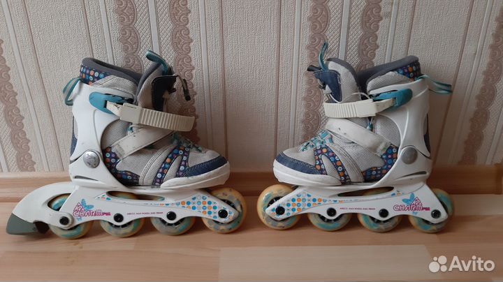 Роликовые коньки детские раздвижные charm