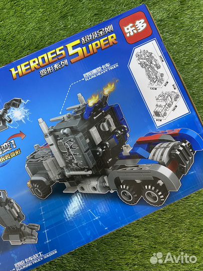 Конструктор робот трансформер оптимус прайм