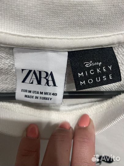 Свитшот zara,рубашка zara размер M