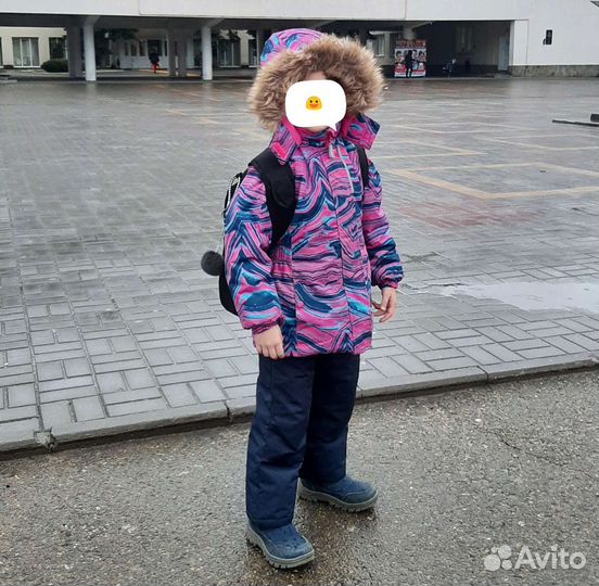 Зимний костюм для девочки