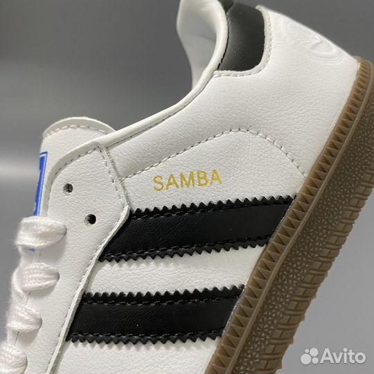 Кроссовки adidas originals samba vegan White (39)