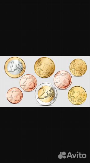 Монеты Евро