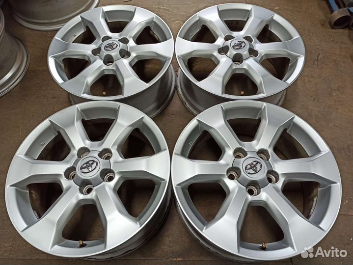 Диски 17 5х114,3 ET45 ориг. Тойота Рав-4 из Японии