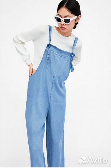 Летний полукомбинезон из лиоцелла zara