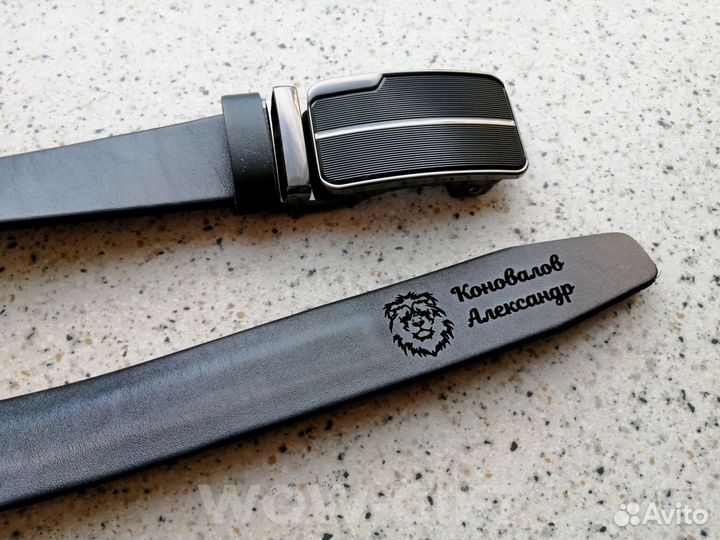 Ремень мужской натуральная кожа