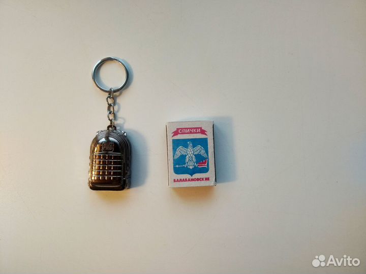 Брелок рюкзак 3 уровня из игры pubg