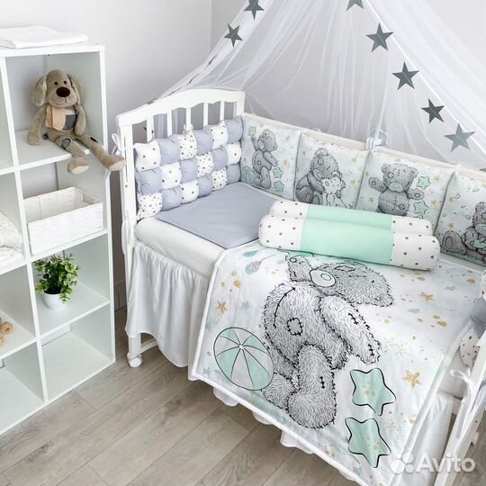 Бортики в кроватку (комплект под заказ )