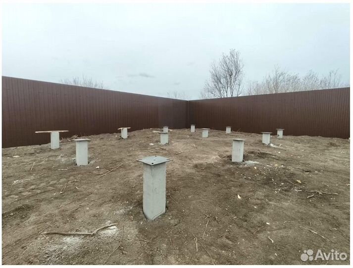 Жб сваи бетонные, любые строения