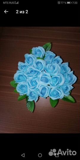 Мыльные букеты из роз