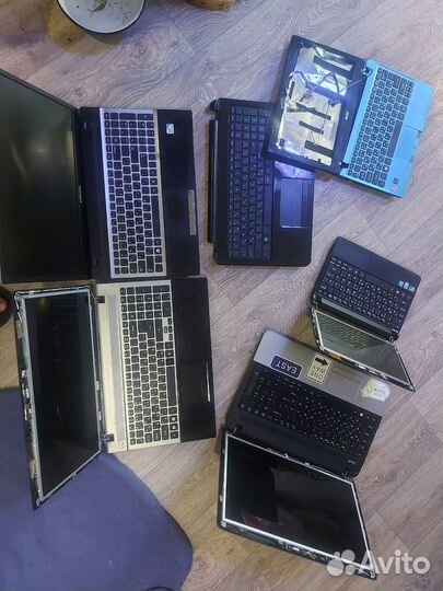 Ноутбуки под запчасти,восстановление одним лотом