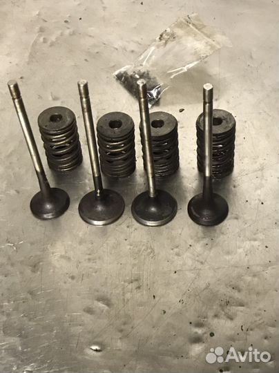 Клапаны IN+EX 4шт Renault 16V K4M K4J